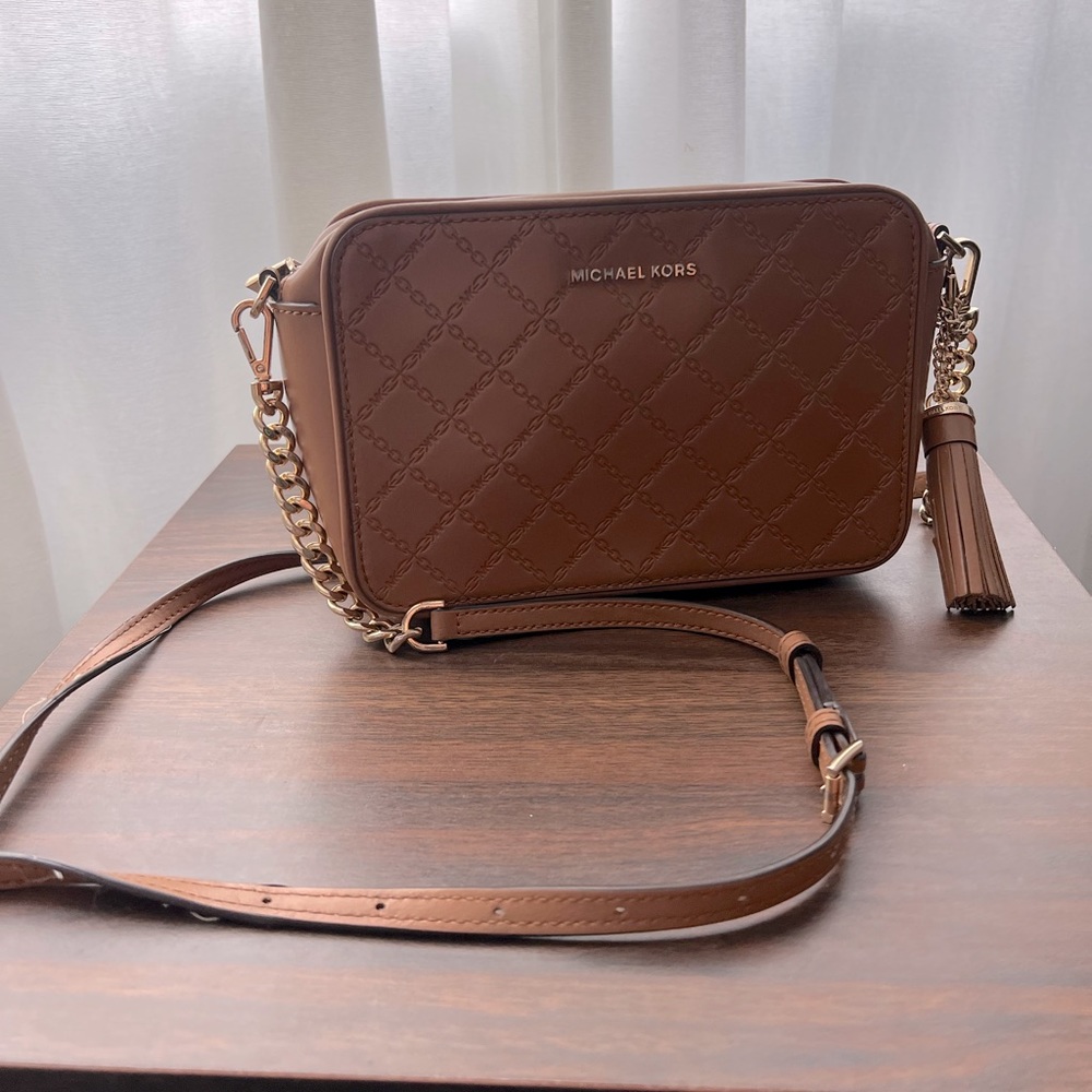 Michael Kors Tan Crossbody Bag